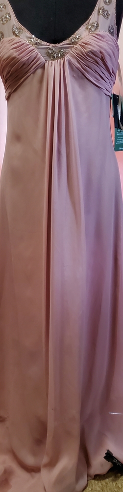 Nichole Miller Beaded Chiffon Dress